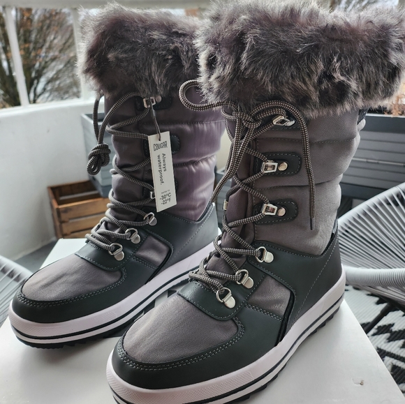 Cougar Vesta Tall Waterproof Fur-lined Boots - Size 6 Women's. BNIB with tags. - Picture 3 of 7
